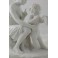 Sculpture en biscuit de porcelaine 'La leçon à l'Amour' Raymond Laporte Limoges fin 19ème siècle